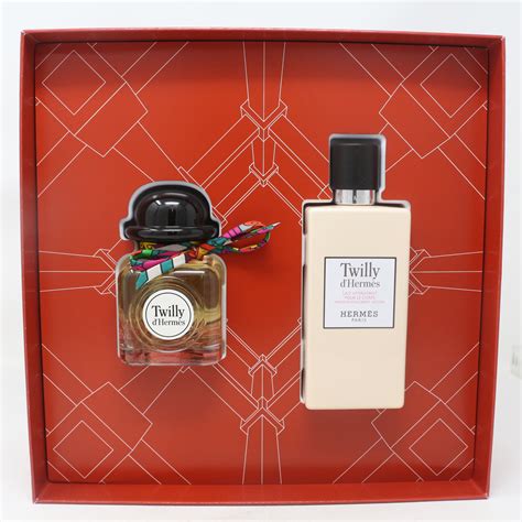 hermes gift box perfume|hermes twilly perfume gift sets.